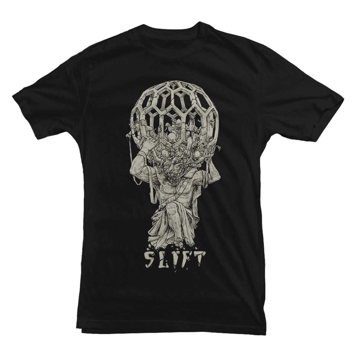 FANTASIA - ATLAS - Black Tee Shirt