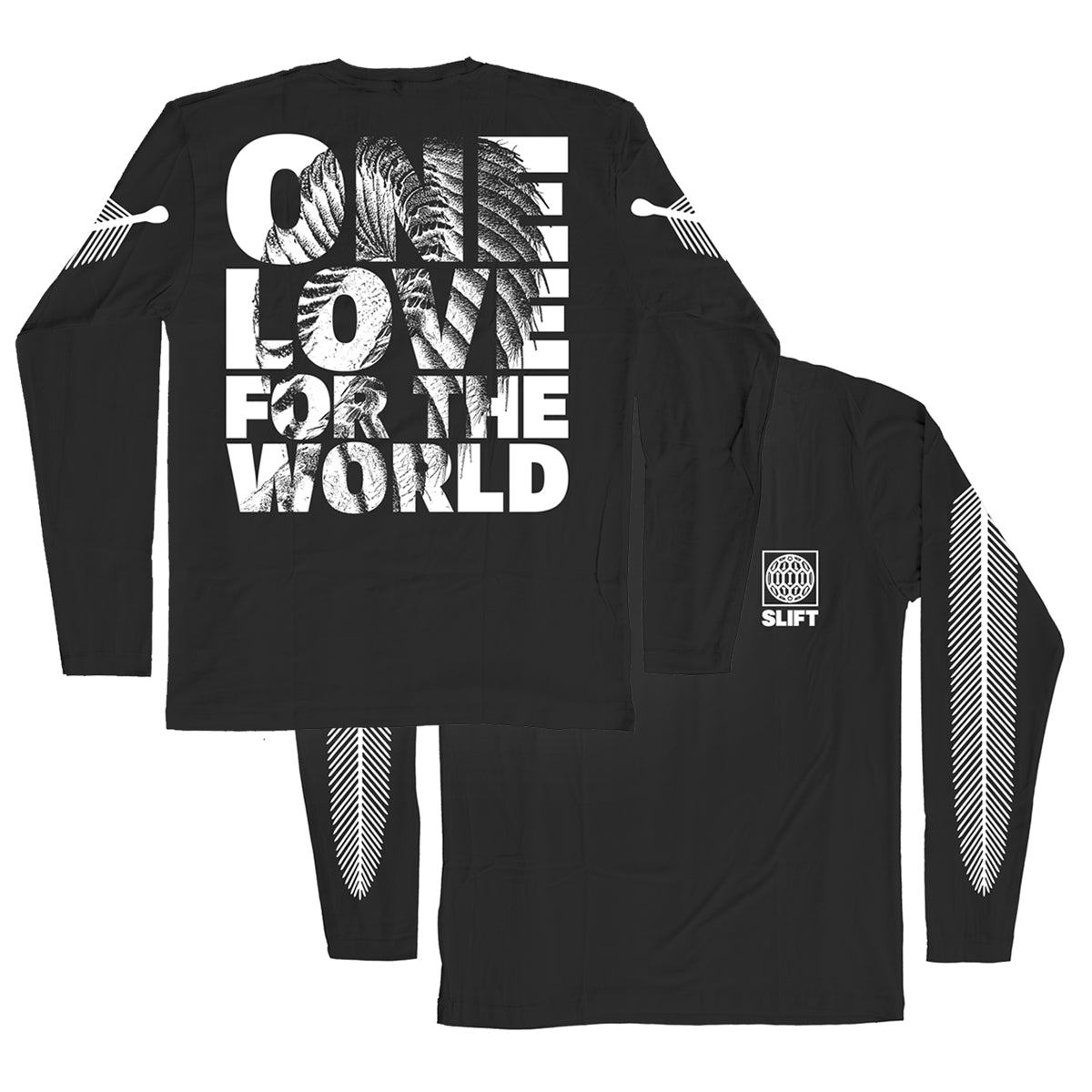 FANTASIA - ONE LOVE FOR THE WORLD - Black Longsleeves