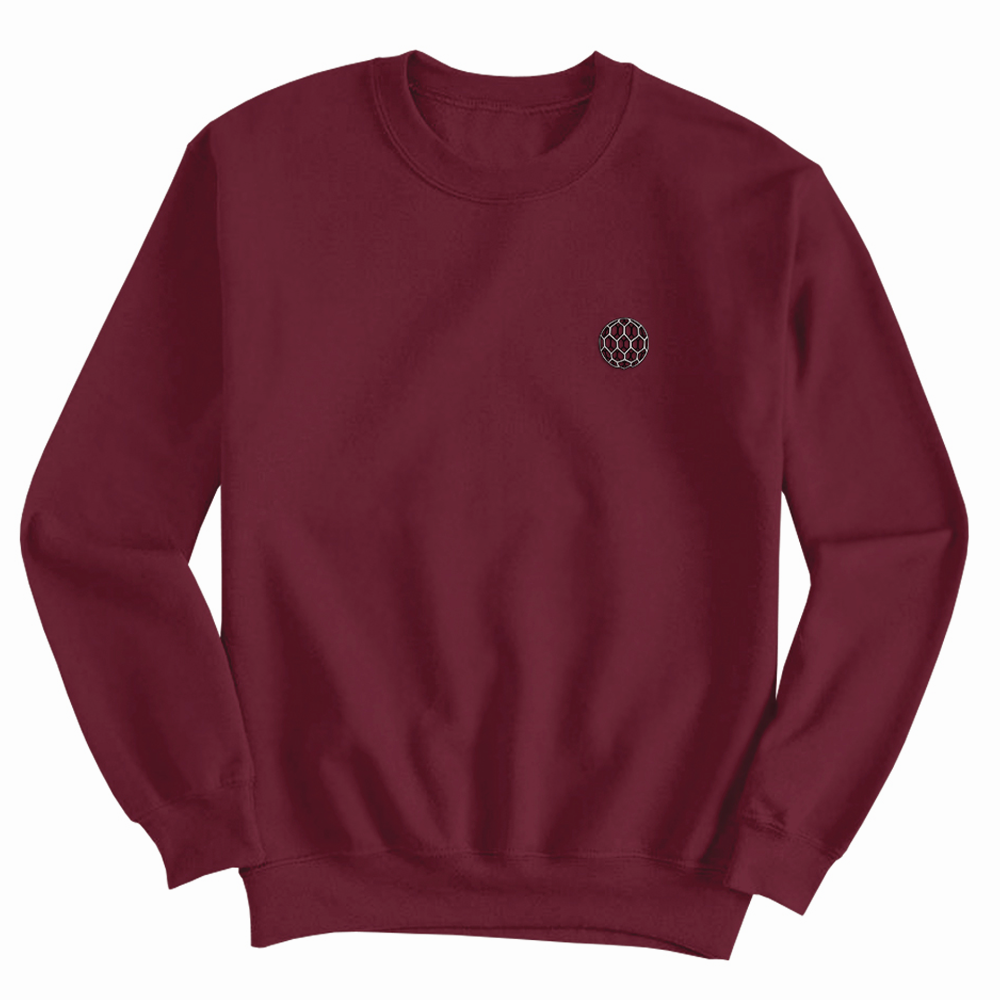 SPHERE - Embroidery Red Crewneck